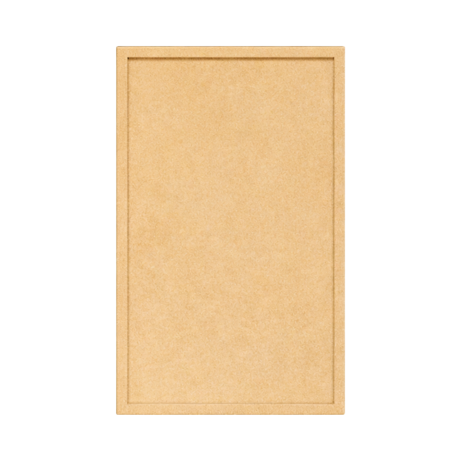 Slim Shaker - Unfinished Raw Doors