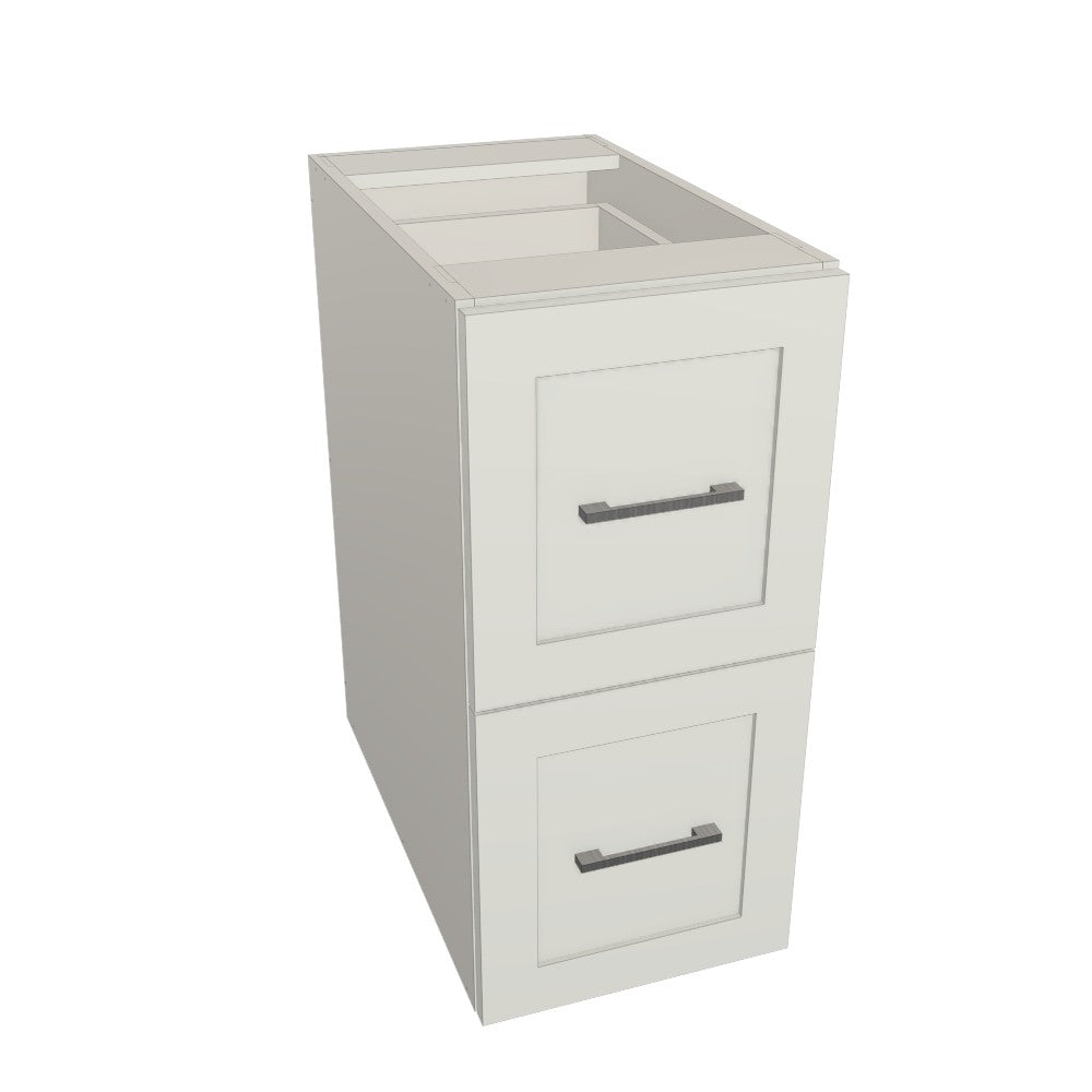 2 Drawers Cabinets 12" wide