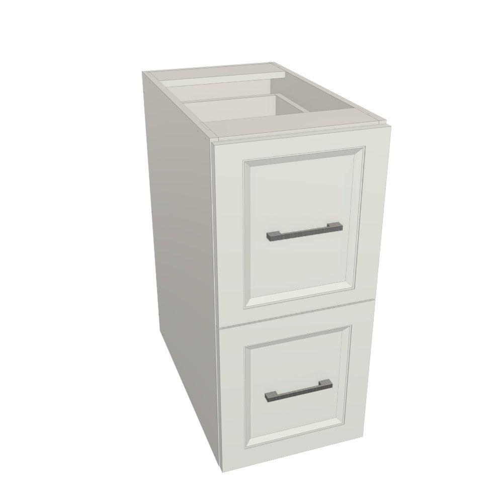 2 Drawers Cabinets 12" wide