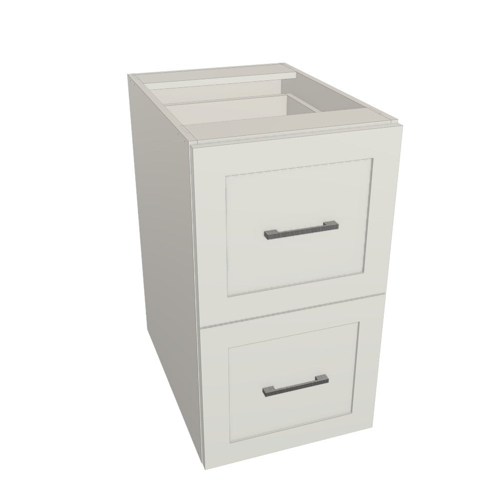 2 Drawers Cabinets 17" wide