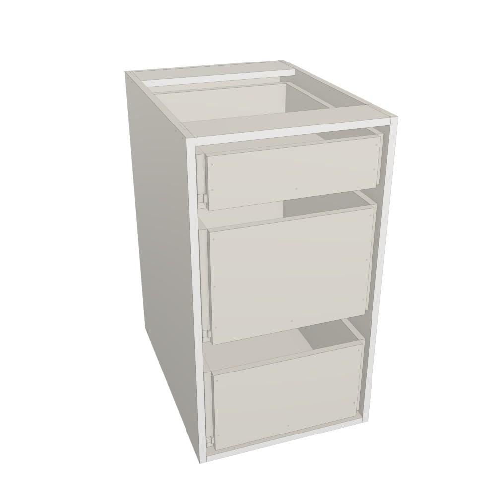 3 Drawers Cabinets 16" wide (Euro)
