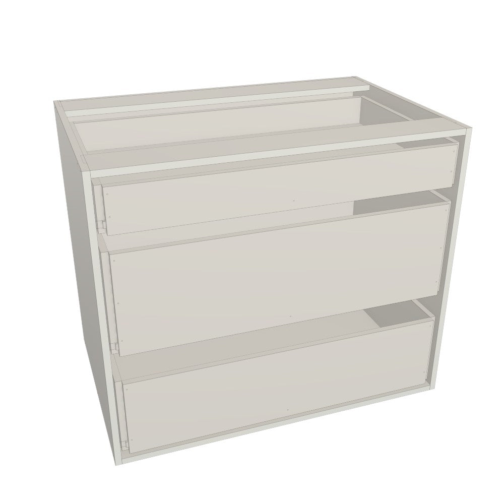 3 Drawers Cabinets 38" wide (Euro)