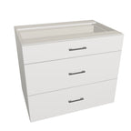 3 Drawers Cabinets 35" wide (Euro)