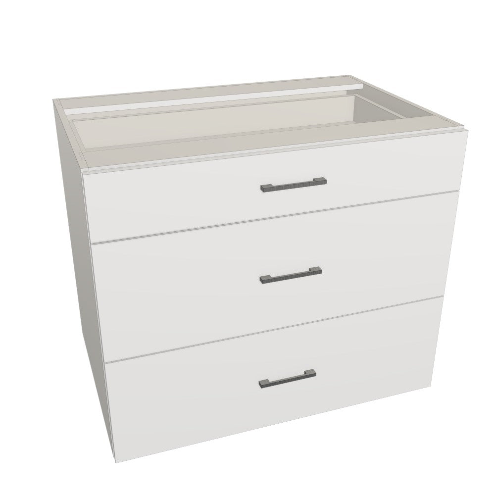 3 Drawers Cabinets 38" wide (Euro)