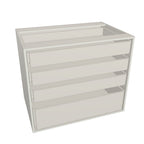 4 Drawers Cabinets 38" wide (Euro)