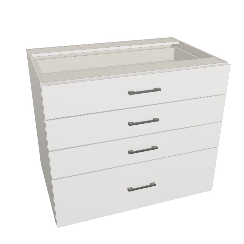 4 Drawers Cabinets 36" wide (Euro)