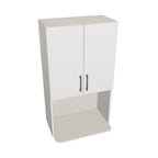 Microwave Cabinet 24" wide 42" high (Euro)