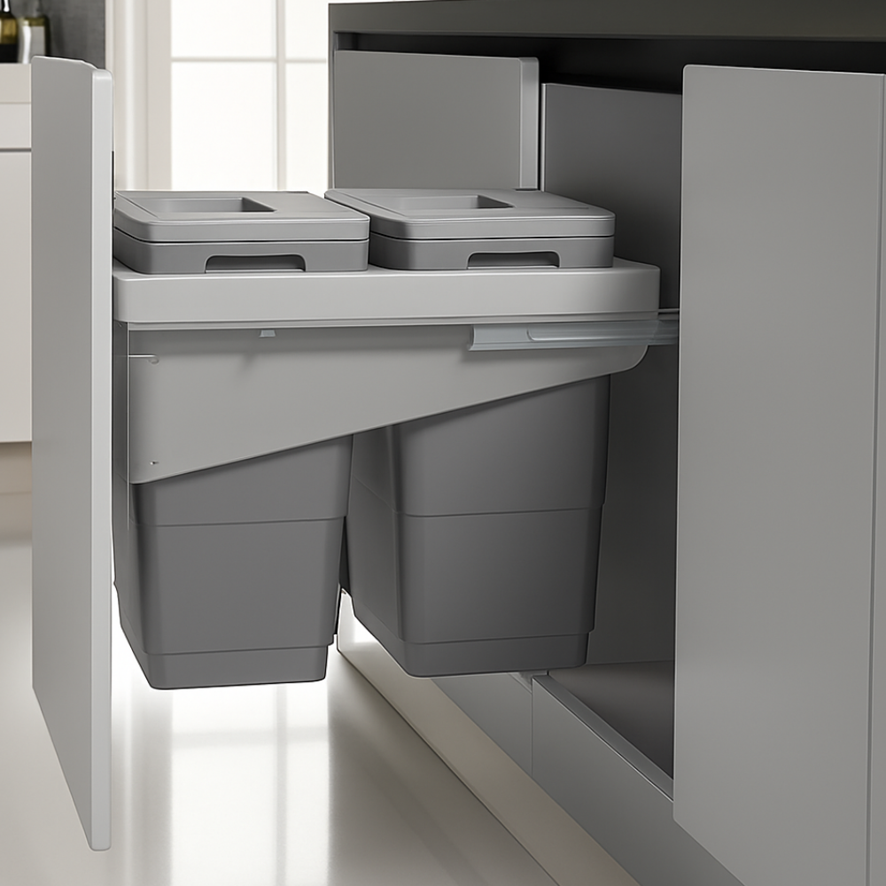 Pull Out Garbage 2 Bins