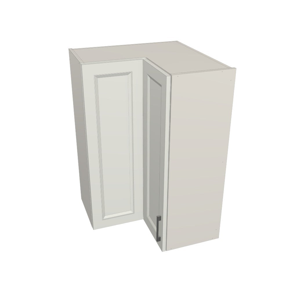 Upper Corner Bifold Cabinet 24"x24" 34" high Left Hinge