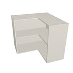 Upper Corner Bifold Cabinet 27"x27" 24" high Left Hinge