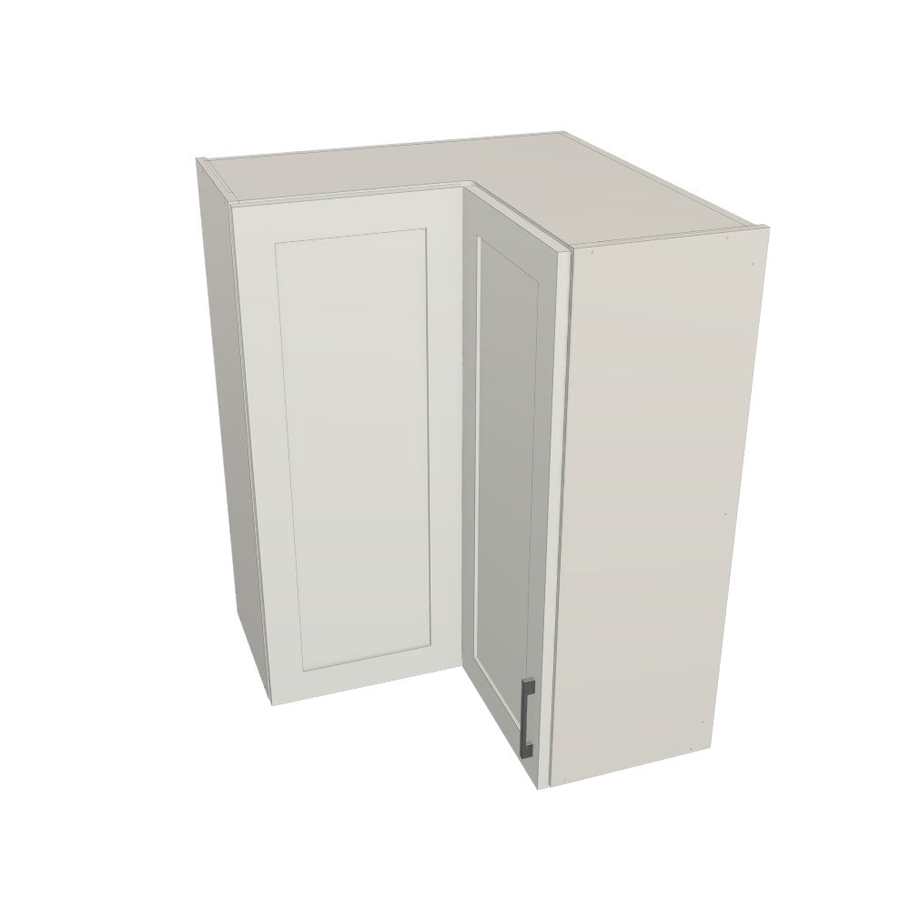 Upper Corner Bifold Cabinet 27"x27" 34" high Left Hinge