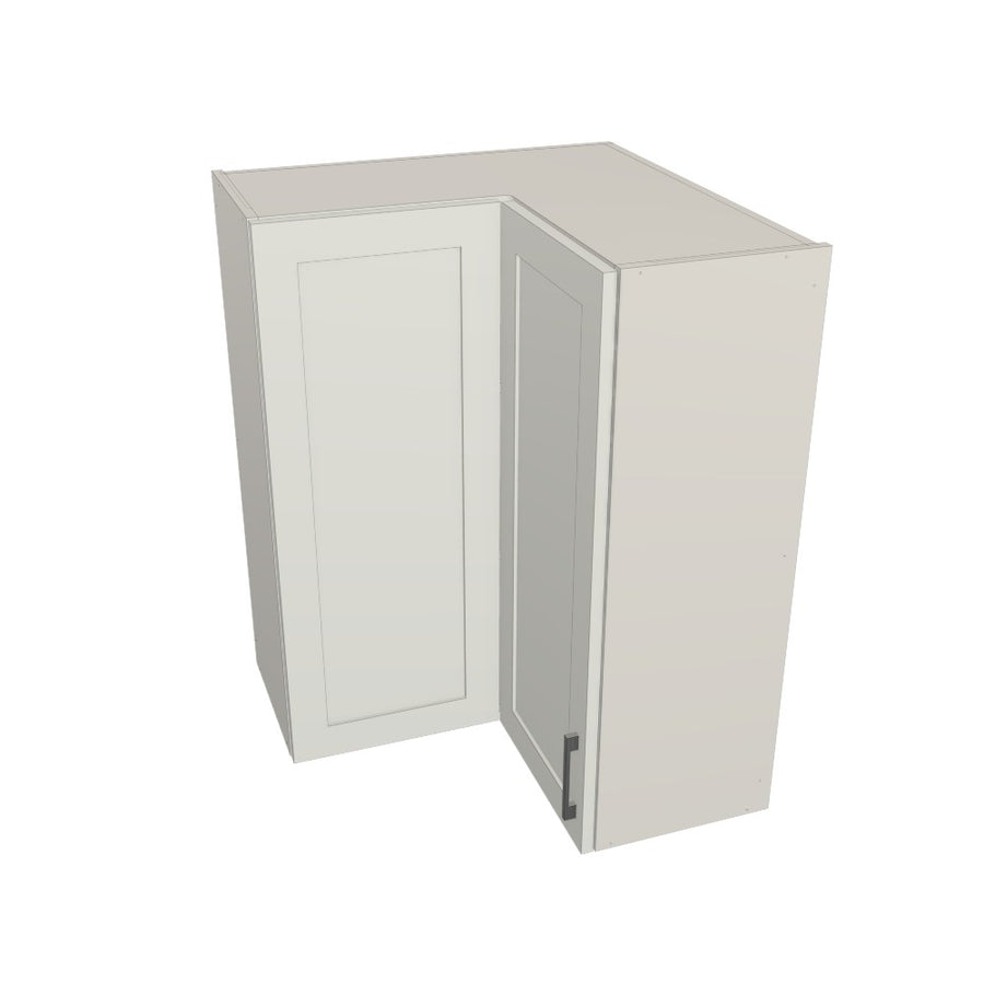 Upper Corner Bifold Cabinet 27"x27" 34" high Left Hinge