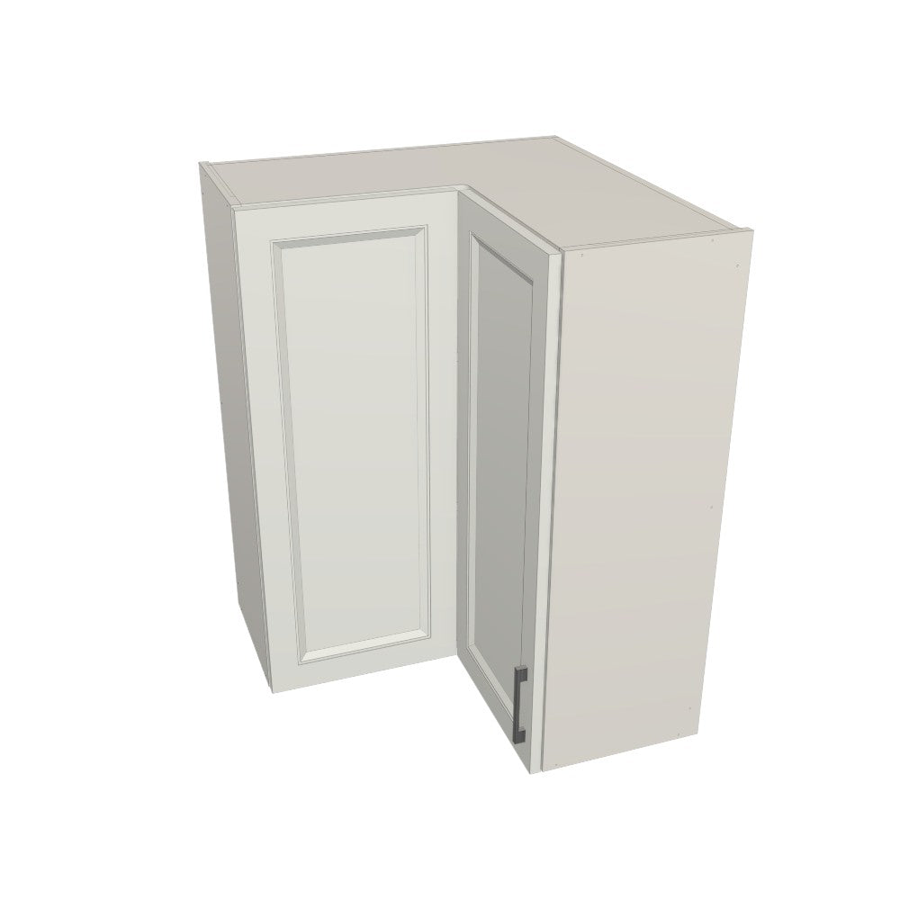 Upper Corner Bifold Cabinet 27"x27" 34" high Left Hinge
