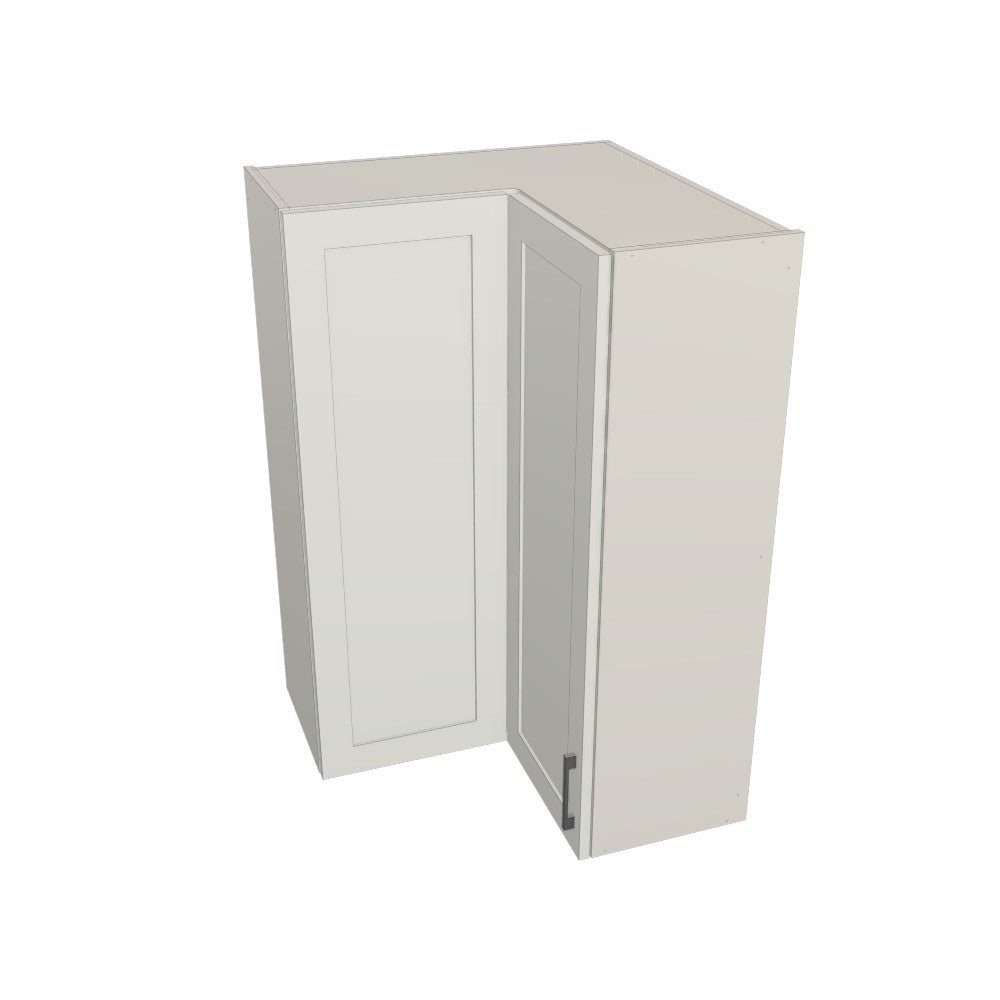 Upper Corner Bifold Cabinet 27"x27" 42" high Left Hinge
