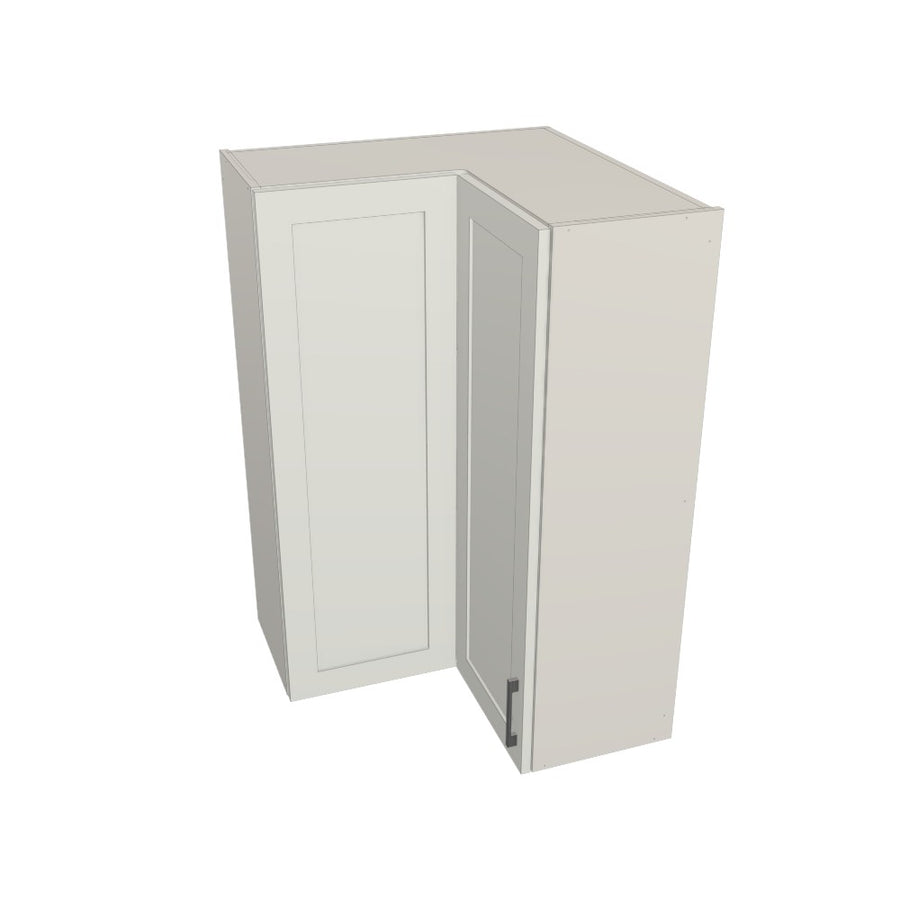 Upper Corner Bifold Cabinet 27"x27" 42" high Left Hinge