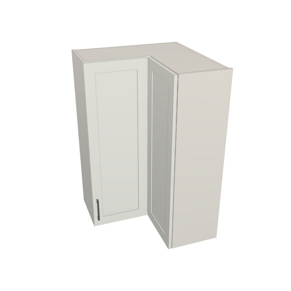 Upper Corner Bifold Cabinet 27"x27" 42" high Right Hinge