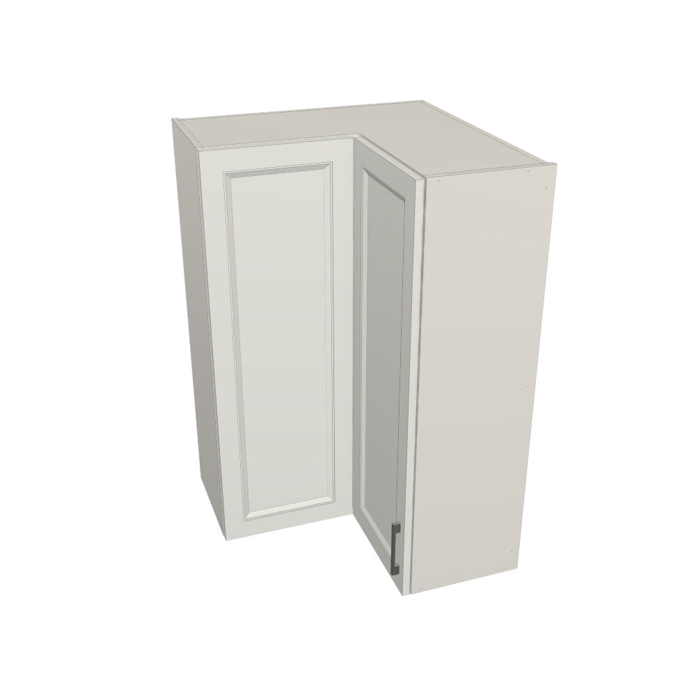 Upper Corner Bifold Cabinet 27"x27" 42" high Left Hinge