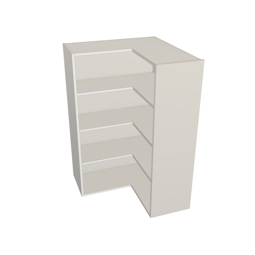 Upper Corner Bifold Cabinet 27"x27" 42" high Left Hinge (Euro)