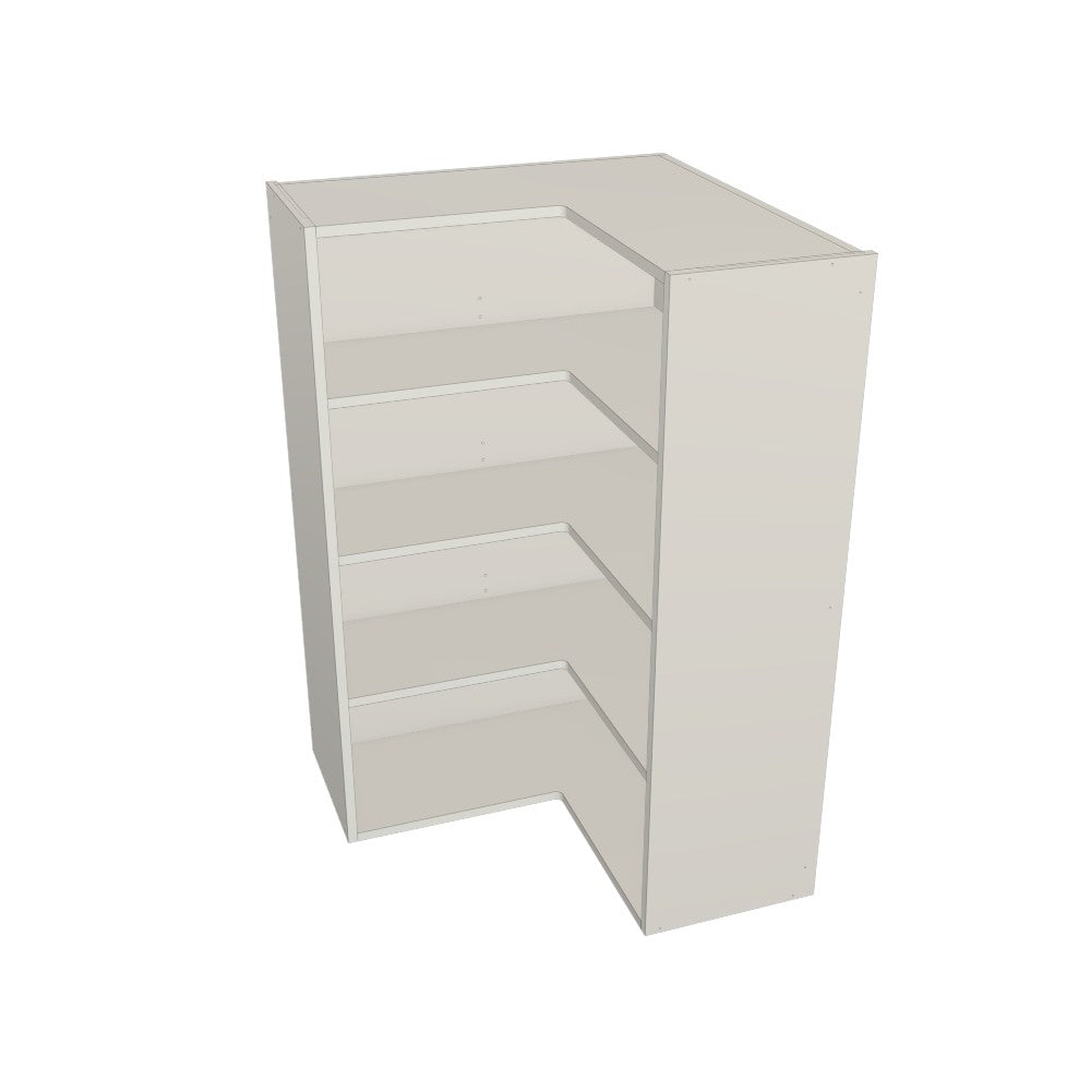 Upper Corner Bifold Cabinet 27"x27" 42" high Right Hinge